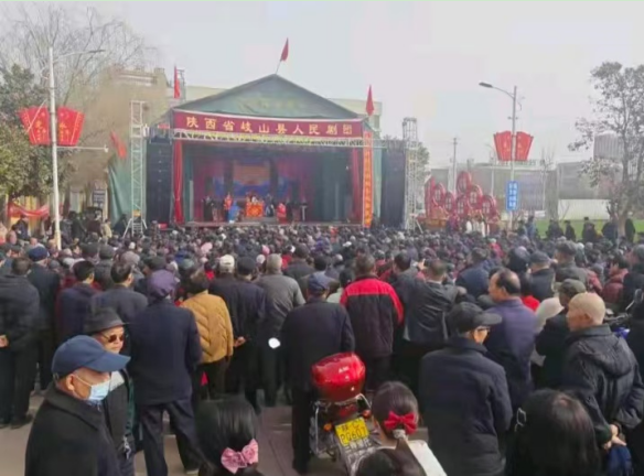 宝鸡：秦腔古韵贺新春  文体欢歌兴乡村