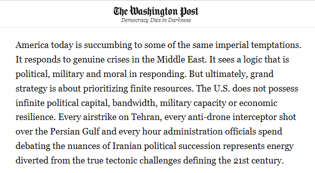 全球媒体聚焦 | 美媒:“伊朗是帝国的陷阱,美国直接走了进去”_fororder_3