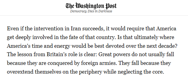 全球媒体聚焦 | 美媒:“伊朗是帝国的陷阱,美国直接走了进去”_fororder_5