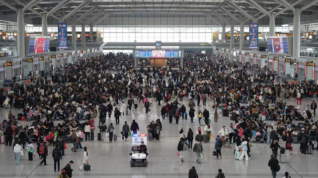 陕西铁路2026年春运累计发送旅客1776万人次 创历史同期新高