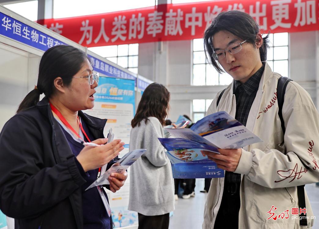 【职引未来】春招攻坚正当时 精准服务促就业