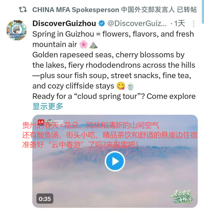 中国游记 | 春色不负万里客!老外爱上“春日中国行”