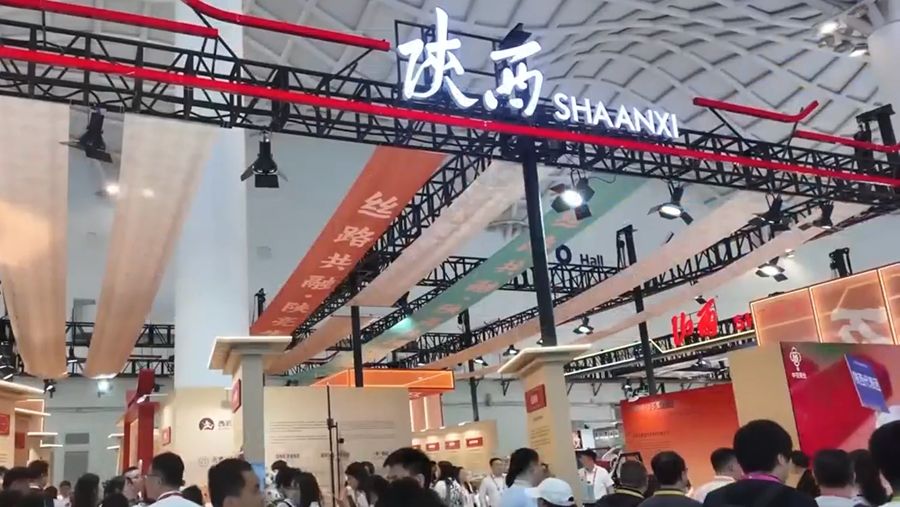 丝路共融·陕亮生活  陕西“好物”圈粉消博会