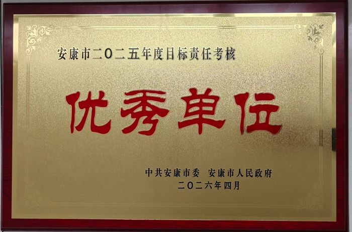 喜报！中国人寿寿险安康分公司荣获安康市2025年度目标责任考核优秀单位