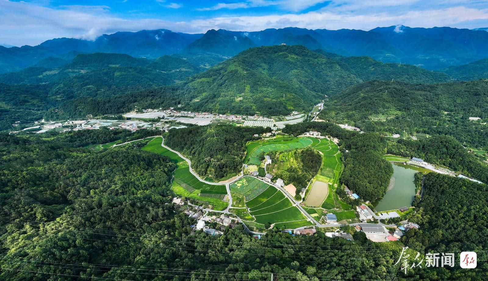 草池湾村航拍