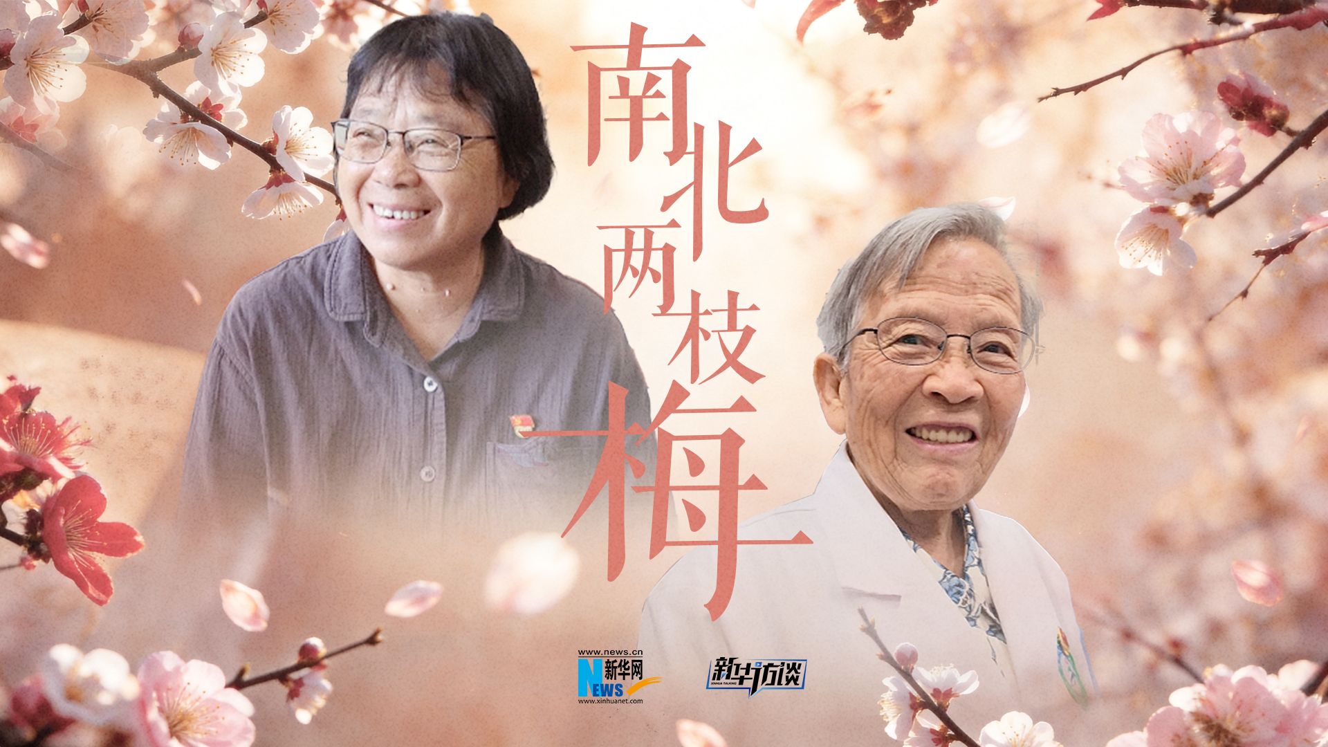 南北两枝梅，共唱红梅赞