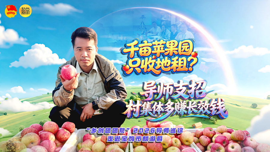 乡创团团帮｜千亩苹果园只收地租？导师支招村集体多赚长效钱