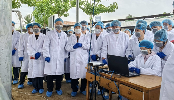 “肉牛体尺三维表型智能测定系统”在杨凌发布