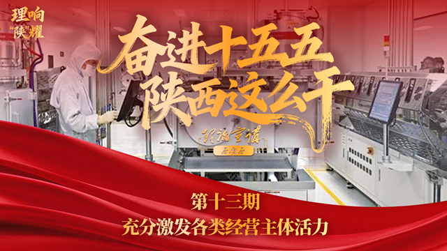 【奋进“十五五” 陕西这么干】第十三期：充分激发各类经营主体活力