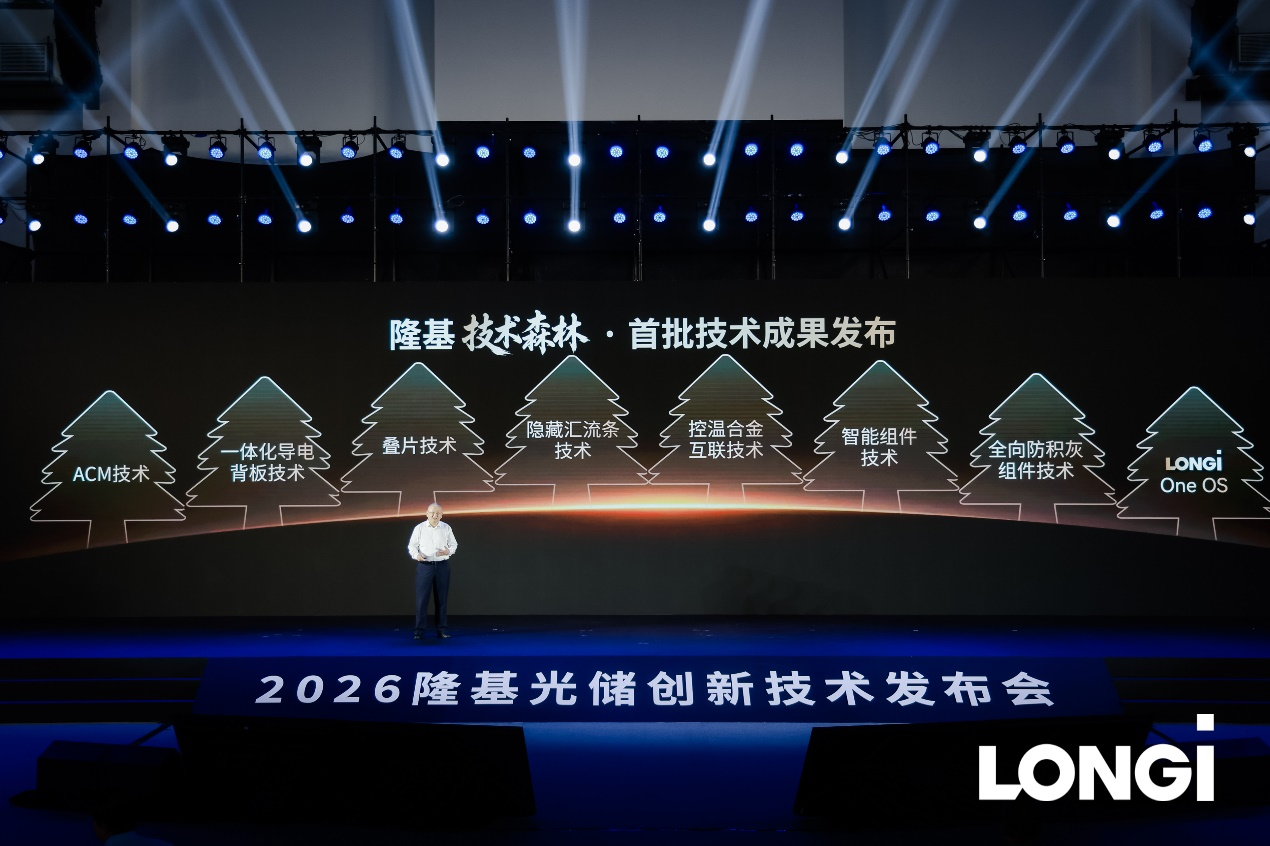 隆基“技术森林”重磅亮相 8项底层创新技术齐发
