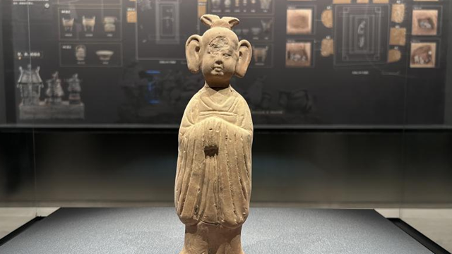 西安新公布两座中晚唐墓出土罕见陶鹿、巨耳俑 为研究唐代道教文化添新证