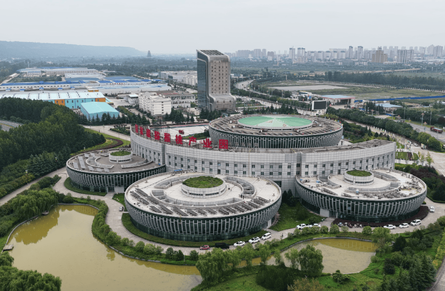 国家级（眉县）猕猴桃产业园。眉县县委宣传部供图