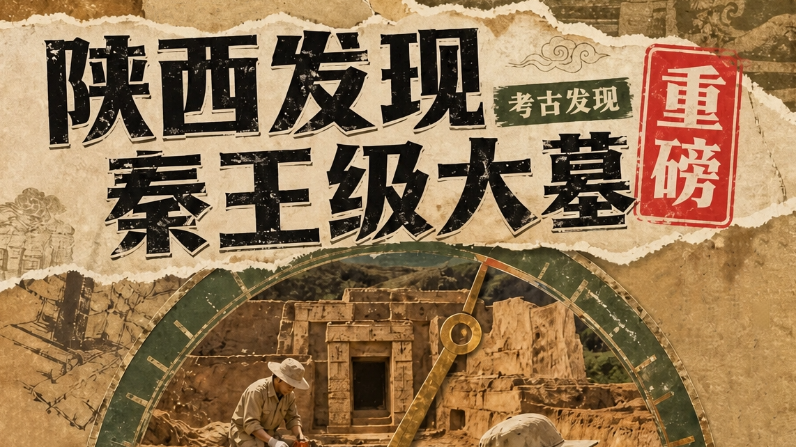 陕西发现秦王级大墓！墓主或为秦始皇嫡祖母华阳太后？