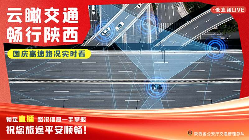 慢直播｜云瞰交通 畅行陕西