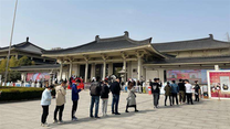 陕西历史博物馆恢复开放 实行限量预约