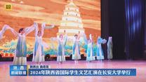 2024年陜西省國際學生文藝匯演在長安大學舉行