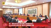 赵一德在审议代表法修正草案时表示 充分发挥代表作用 更好汇聚智慧力量