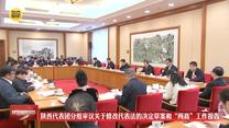陕西代表团分组审议关于修改代表法的决定草案和“两高”工作报告