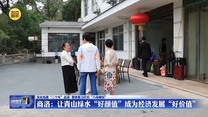 【深化拓展“三个年”活动 聚焦聚力打好“八场硬仗”】商洛：让青山绿水“好颜值”成为经济发展“好价值”