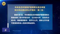【第三轮中央生态环境保护督察】中央生态环境保护督察群众信访举报转办和边督边改公开情况（第二批）