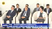 中国·西安哈萨克斯坦码头投用仪式举行 赵刚 扎库波夫 萨蒂巴尔迪出席并致辞 萨乌兰巴耶夫出席
