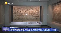 唐韓休墓壁畫保護性遷移及修復項目入選全國“十佳”