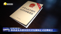 陜西省發(fā)改委民營經(jīng)濟(jì)發(fā)展局正式掛牌成立