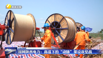 【記者走基層】國網(wǎng)陜西電力：高溫下的“動脈”架設(shè)攻堅(jiān)戰(zhàn)