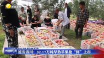 【三秦纵览】延安洛川：32.17万吨早熟苹果抢“鲜”上市
