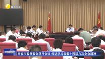 西安市委常委会召开会议 传达学习省委十四届八次全会精神