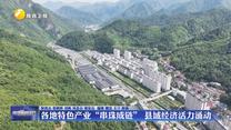 各地特色产业“串珠成链” 县域经济活力涌动