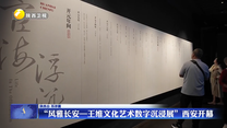 “風(fēng)雅長(zhǎng)安—王維文化藝術(shù)數(shù)字沉浸展”西安開幕