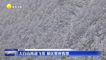 太白山再迎飞雪 景区暂停售票