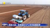 渭南大荔：抢抓晴好天气  科学抢播抢种