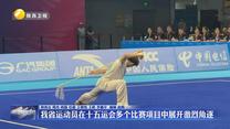 我省运动员在十五运会多个比赛项目中展开激烈角逐