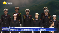 陕西举行“全国交通安全日”主题活动