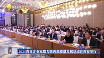 2025青年企业家助力陕西高质量发展活动在西安举行