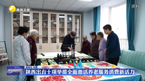 陕西出台十项举措全面激活养老服务消费新活力