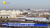 咸阳市低空物流无人机首飞成功