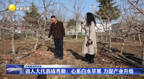 【代表委员风采录】省人大代表成秀勤：心系白水苹果 力促产业升级