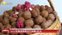 2025年商洛核桃出口突破1亿元
