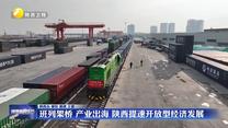 【在习近平新时代中国特色社会主义思想指引下】班列架桥 产业出海 陕西提速开放型经济发展