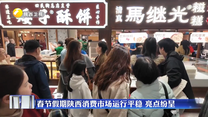 春节假期陕西消费市场运行平稳 亮点纷呈