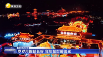 【大美陕西新画卷】岁岁月圆花长好 年年花灯醉流光