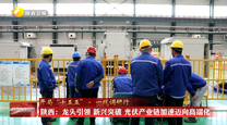 【开局“十五五”· 一线调研行】陕西：龙头引领 新兴突破 光伏产业链加速迈向高端化
