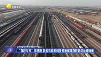 “春耕专列”加速跑 我省铁路系统多措施保障春耕物资运输畅通