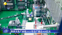 陕西羊乳产业链2025年总产值达468亿元