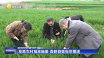 抢抓农时精准施策 春耕春管有序推进