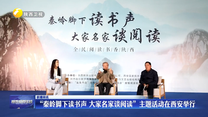 “秦岭脚下读书声 大家名家谈阅读”主题活动在西安举行