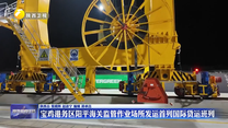 宝鸡港务区阳平海关监管作业场所发运首列国际货运班列